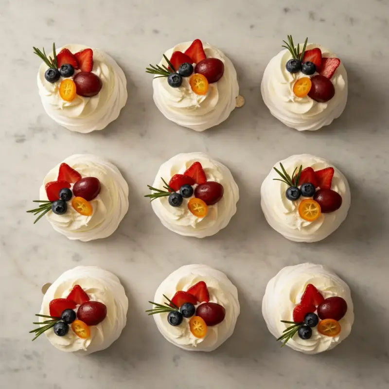 Beza z mascarpone i owocami Beza z mascarpone i owocami - Pracownia Cukiernicza Kania Lublin