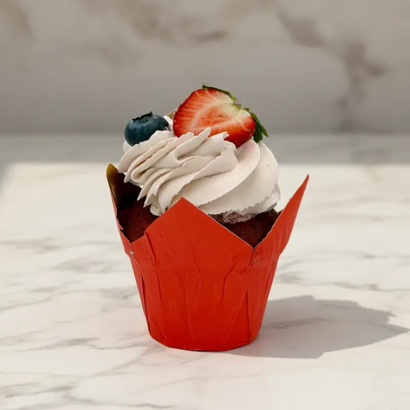 Muffinka Red Velvet z mascarpone - miniatura 2 z 2