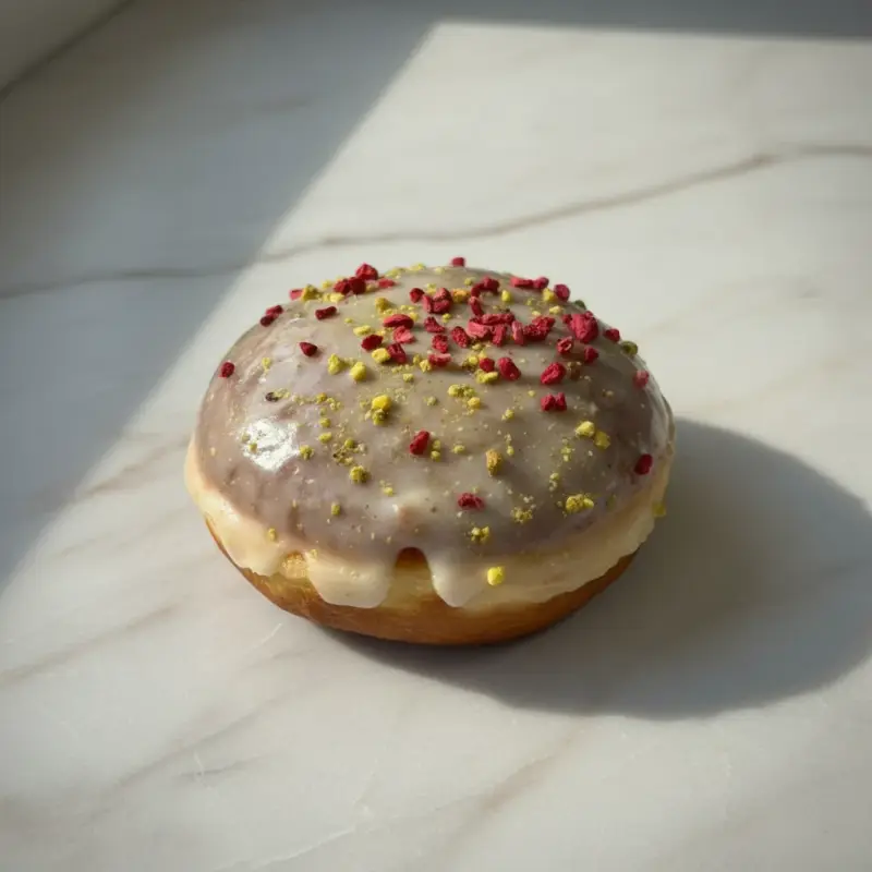 Pączki z lukrem malinowo-pistacjowe - miniatura 2 z 2